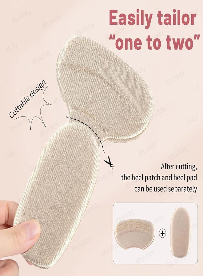 FEXMY Shoe Bite Protector & Gel Insoles | Foot Care Cushion Pads for Men & Women | Self-Adhesive Heel Grips, Shoe Tape, Arch & Heel Support | Prevent Blisters, Cuts | Comfort & Pain Relief Insoles (Black, Large) - Image 5