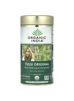 Organic India Organic India, Tulsi Loose Leaf Tea, Original, Caffeine Free, 3.5 oz (100 g)  - Image 1