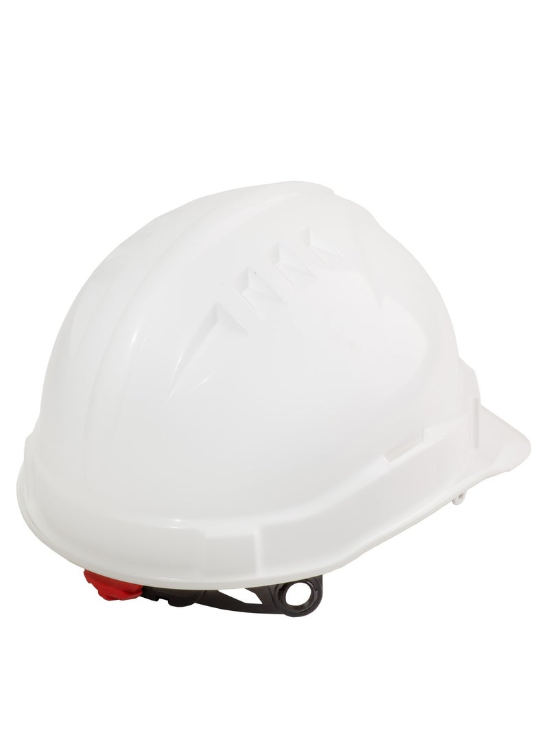 SHELTER Industrial Safety Helmet HDPE Protective Hard Hat Non-Vented with Adjustable Chin Strap for Construction Sites, Industrial Work, Engineering Projects, and Outdoor Work - Image 3