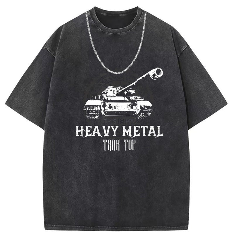 Short-sleeved T-shirt women's washed old American street original European and American men's men's and women's American vintage cotton cartoon in stock - Image 4