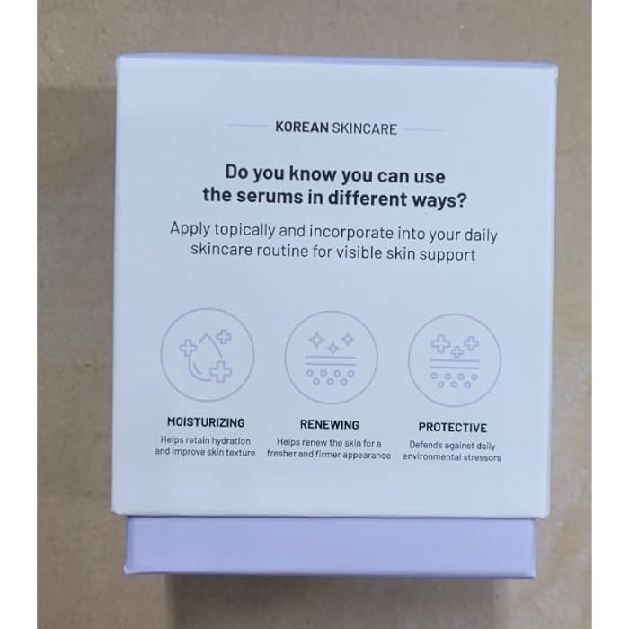 BRÜUN بروون هاي - أمبول هيدراتيشن حمض الهيالورونيك - سيروم كوري معزز للوجه للاستخدام كسيروم للعناية بالبشرة 1.18 أونصة سائلة - Image 5