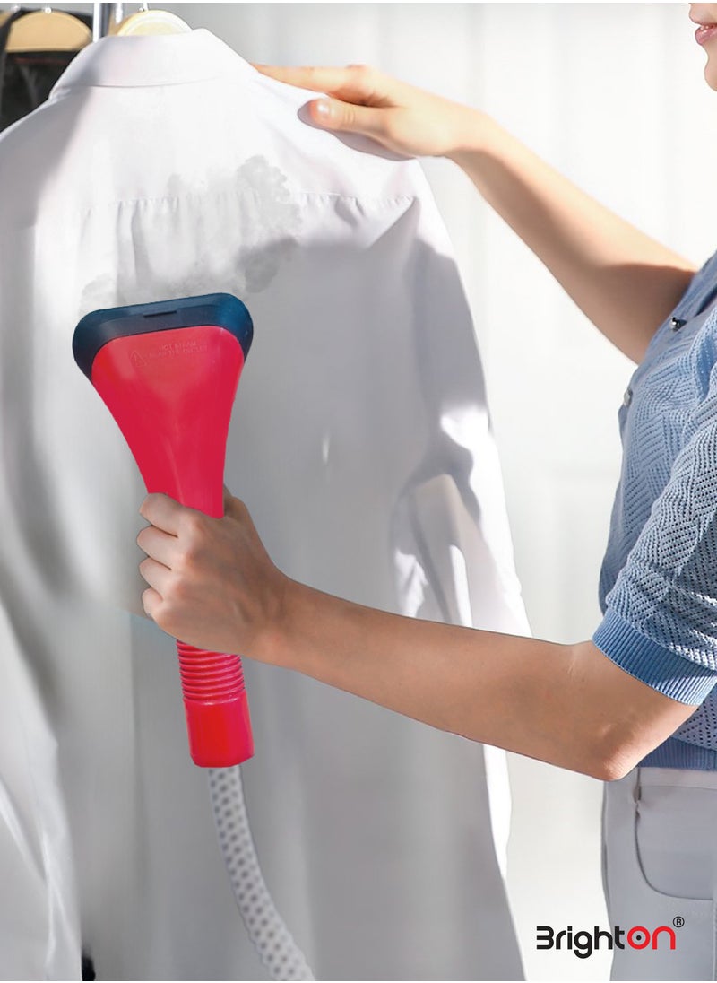 Brighton - Brighton 2000W Garment Steamer with 1.5L Tank, Adjustable Height, Continuous Steaming, Vertical Ironing, Flexible Hose, Double Protection, Detachable Tank, 2-Year Warranty - Image 1