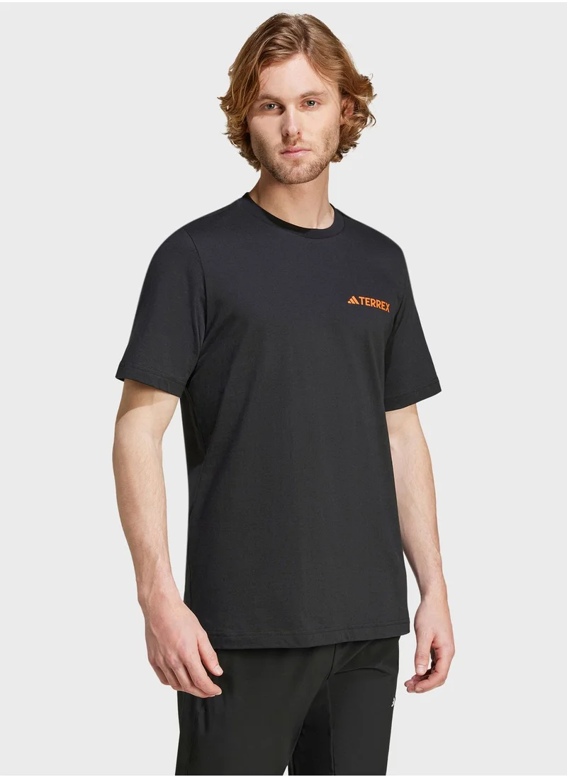 Adidas Terregraphic Mountain T-Shirt