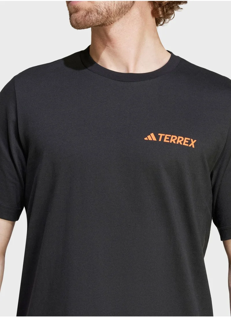 Adidas Terregraphic Mountain T-Shirt