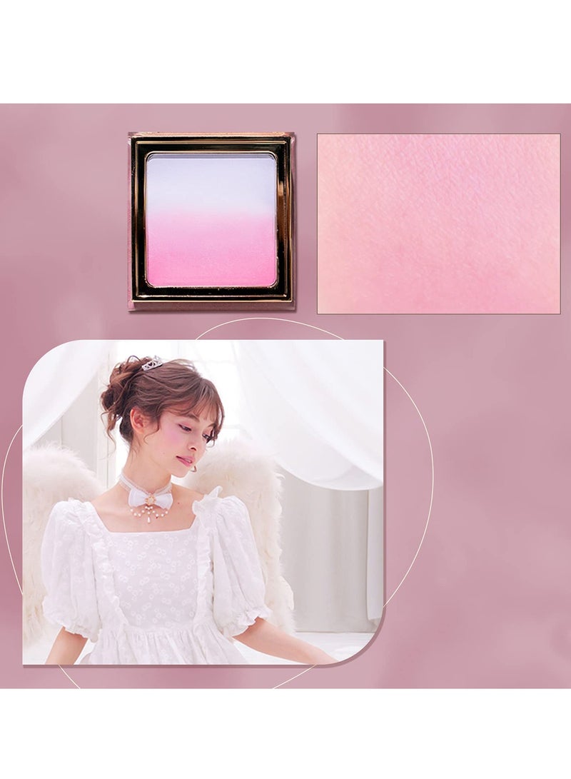 MilleFee MilleFée Angel Gradation Blushes Lone Wear Shimmer Powder Palette for Beauty Cheek 5g/ 0.176 oz-01 L'Amour Et Psyché - Image 3