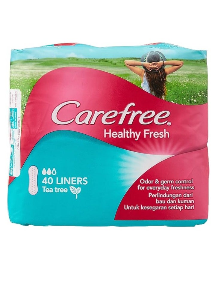 Carefree Carefree Healthy Fresh Tea Tree Panty Liners  - Image 2