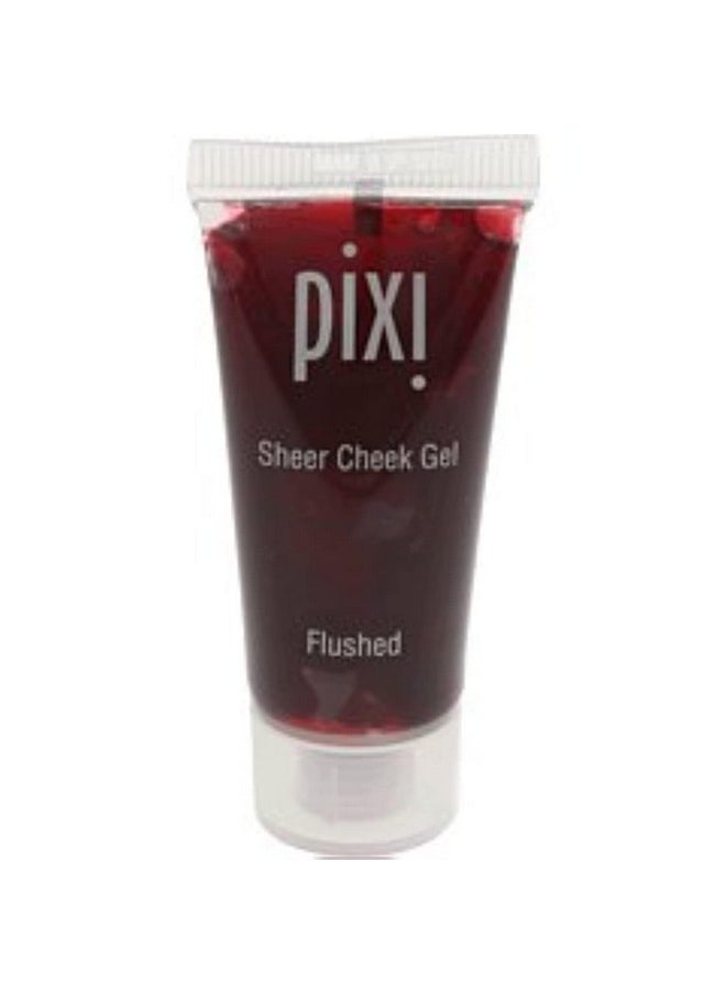 pixi - Beauty Sheer Cheek Gel Flushed ; Gel Blush For A Sheer Flush Of Colour ; Oil Free & Fragrance Free Hydrating Liquid Blush ; 0.45 Fl Oz - Image 1