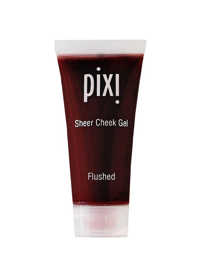 pixi - Beauty Sheer Cheek Gel Flushed ; Gel Blush For A Sheer Flush Of Colour ; Oil Free & Fragrance Free Hydrating Liquid Blush ; 0.45 Fl Oz - Image 1