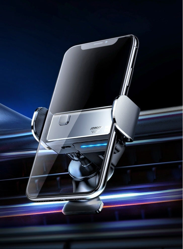 أسيف حامل سيارة كهربائي ذكي، حامل سيارة كهربائي لاسلكي قابل للدوران كهربائيًا قابل للدوران صغير محمول للسيارة - Image 2