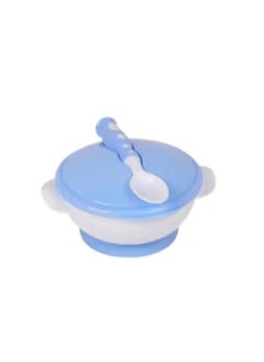 Baby Feeding Bowl Set with Suction & Training Spoon – Spill-Proof, BPA-Free Silicone Bowl for Toddlers – Non-Slip, Easy to Clean, Perfect for Self-Feeding & Weaning - pzsku/ZC77EC9DFB58426CBCD1DZ/45/_/1739806222/2750c4cf-32d0-4cc7-b9bf-661d08cbbbc8