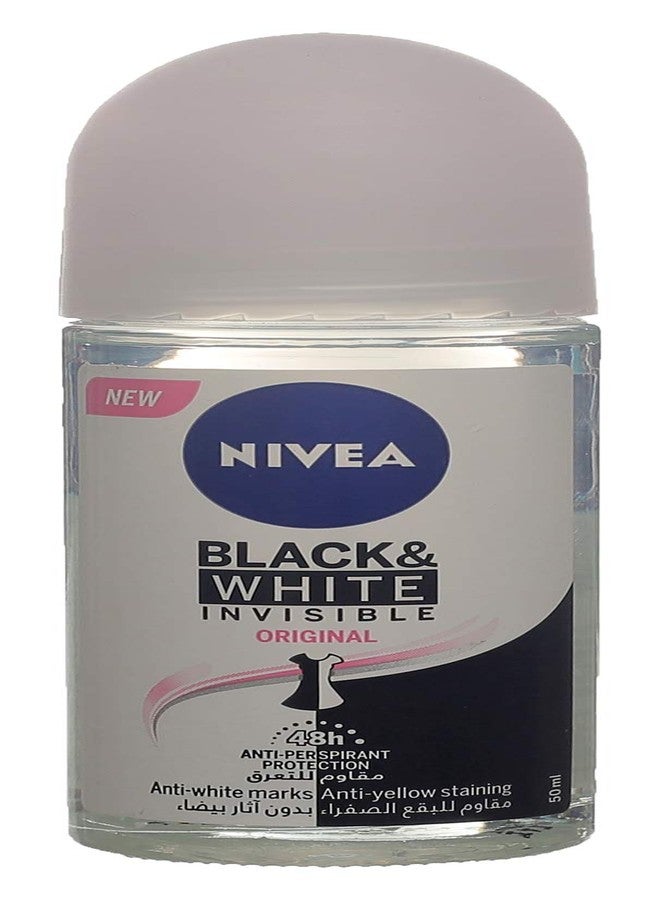 Nivea Invisible for Black & White Pure Anti-Perspirant Roll-On 50 ml / 1.7 fl oz
