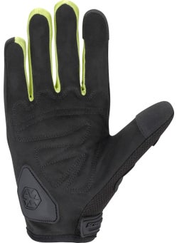 Ebakbak Motorcycle Protective Gloves Neoprene Fabric Full Plastic Hard Protection Summer Motor Gloves Neon Green  - Image 2
