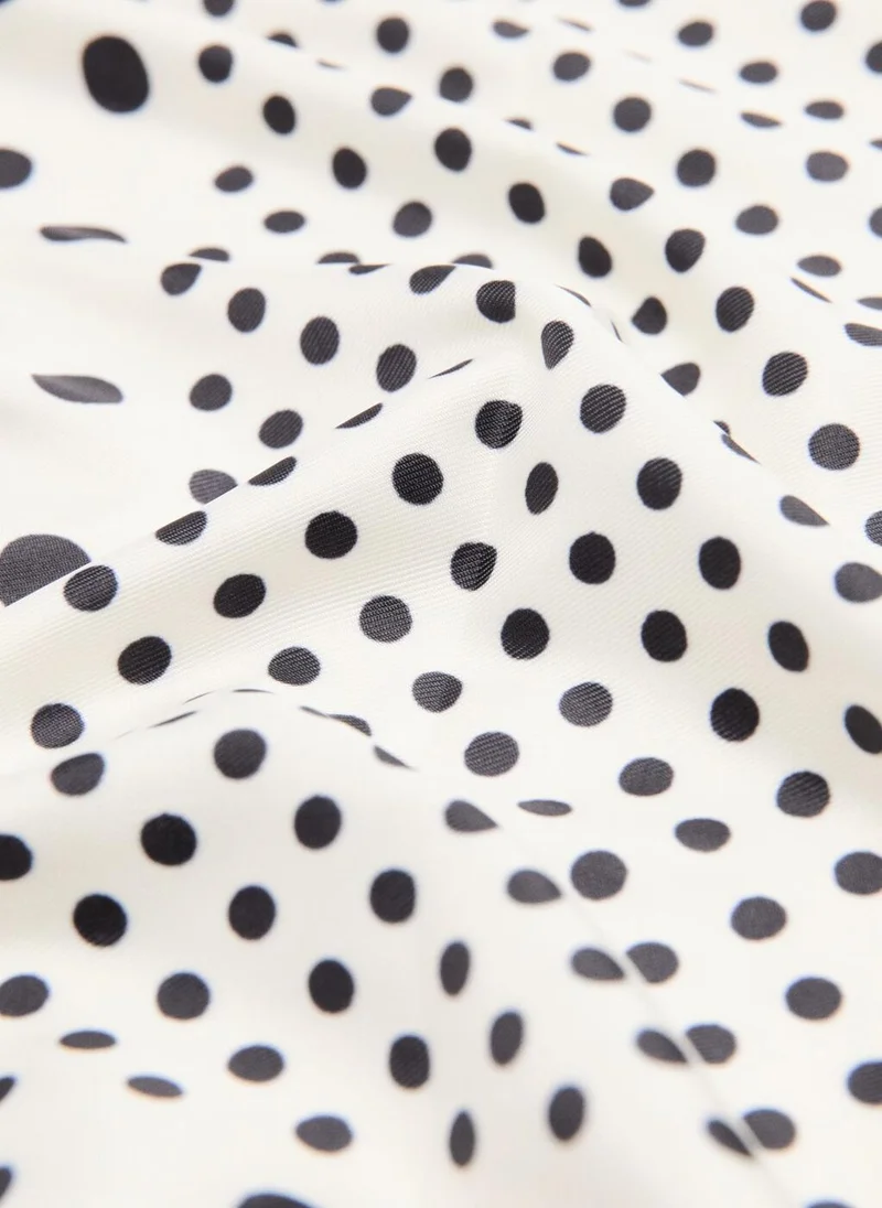 MANGO  Satin check-print scarf for Women | Best Price UAE