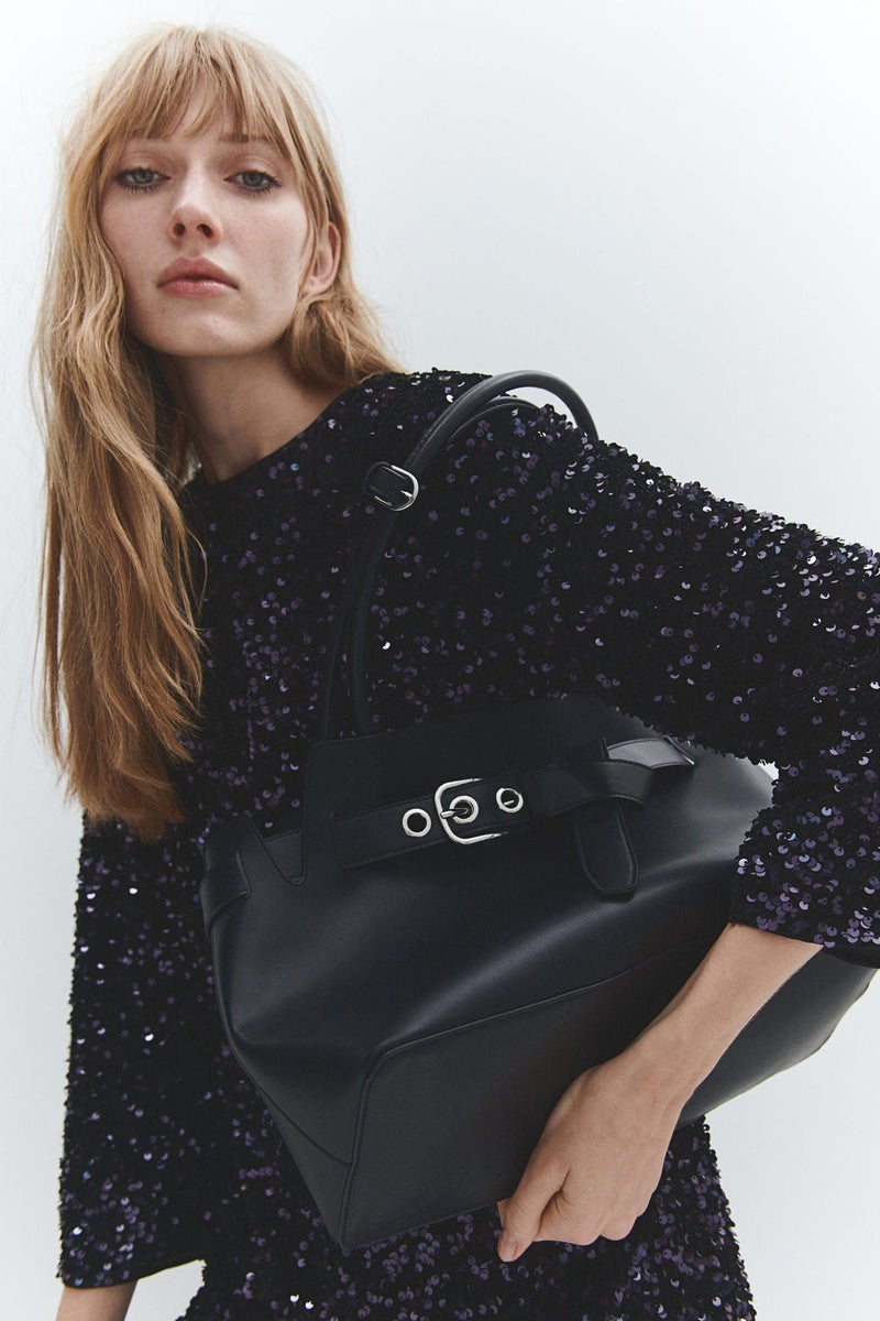 H&M Strap-Detail Tote Bag  - Image 4