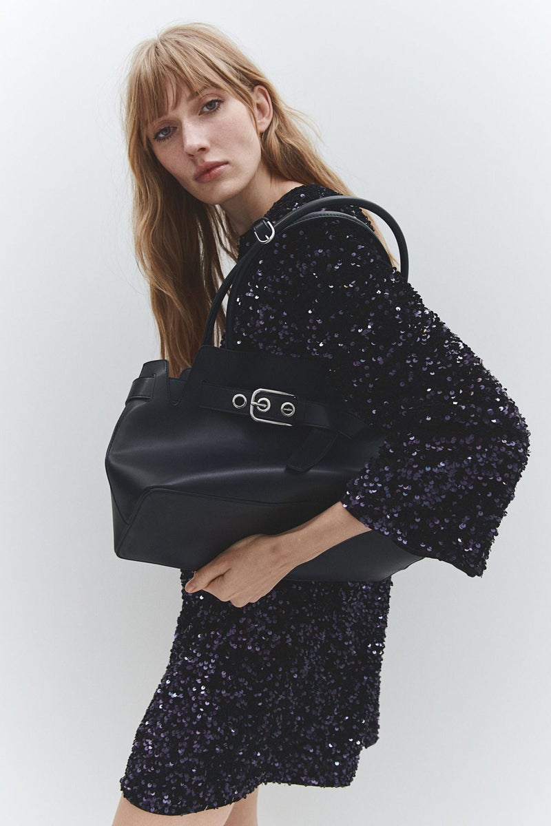 H&M Strap-Detail Tote Bag  - Image 5
