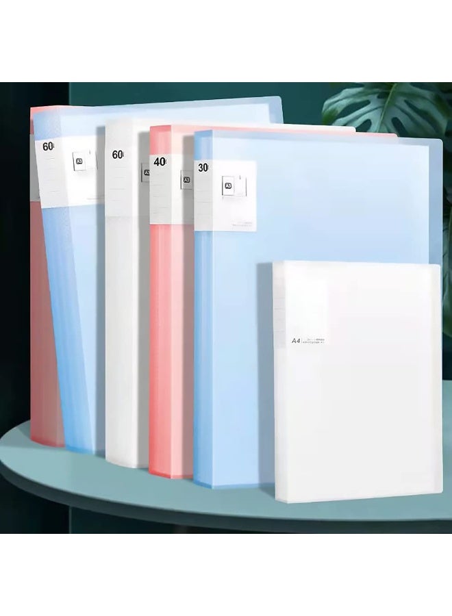 A3 Art Portfolio Binder with 30 Plastic Sleeves, Diamond Painting Storage Book, Presentation Display Folder for Artwork, Photos, Large 42 x 30.5 cm - Image 4
