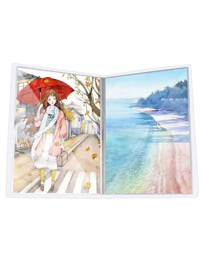 A3 Art Portfolio Binder with 30 Plastic Sleeves, Diamond Painting Storage Book, Presentation Display Folder for Artwork, Photos, Large 42 x 30.5 cm - Image 5