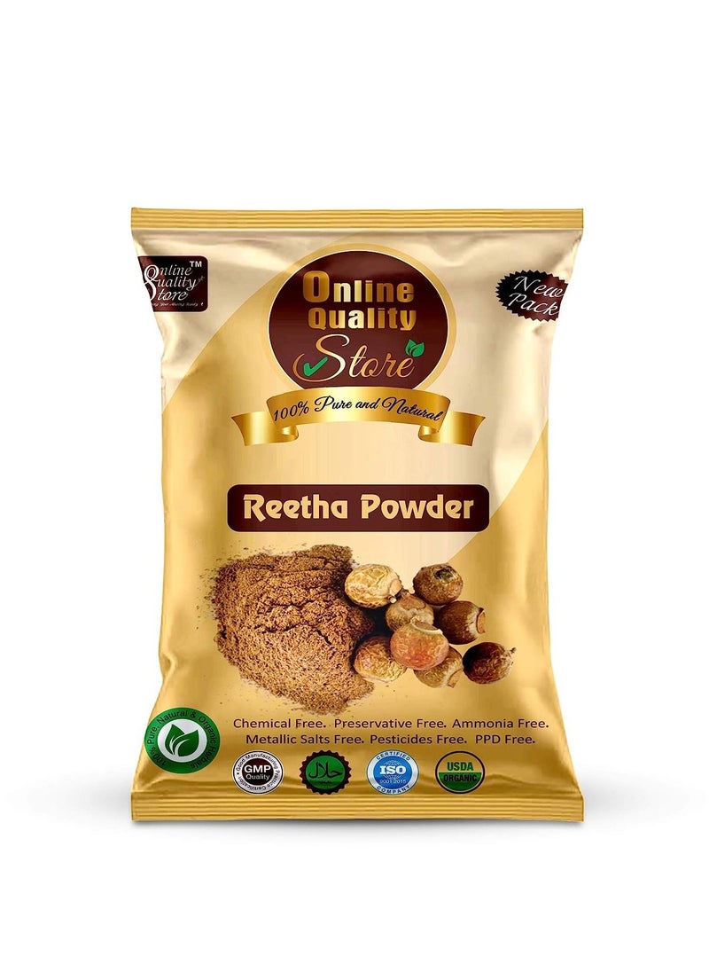 Online Quality Store ريثا + أملا + شيكاكاي + بهرينجراج + كركديه + مسحوق مهندي للشعر أريثا ريثا ريثا صابونات سابيندوس موكوروسي حزمة الشعر  - Image 5
