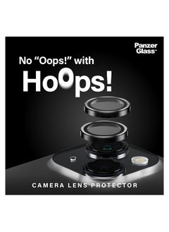 PanzerGlass PanzerGlass™ Hoops Camera Lens Protector for Apple iPhone 15 | 15 Plus - Protection with Style, shock-resistant glass  - Image 3