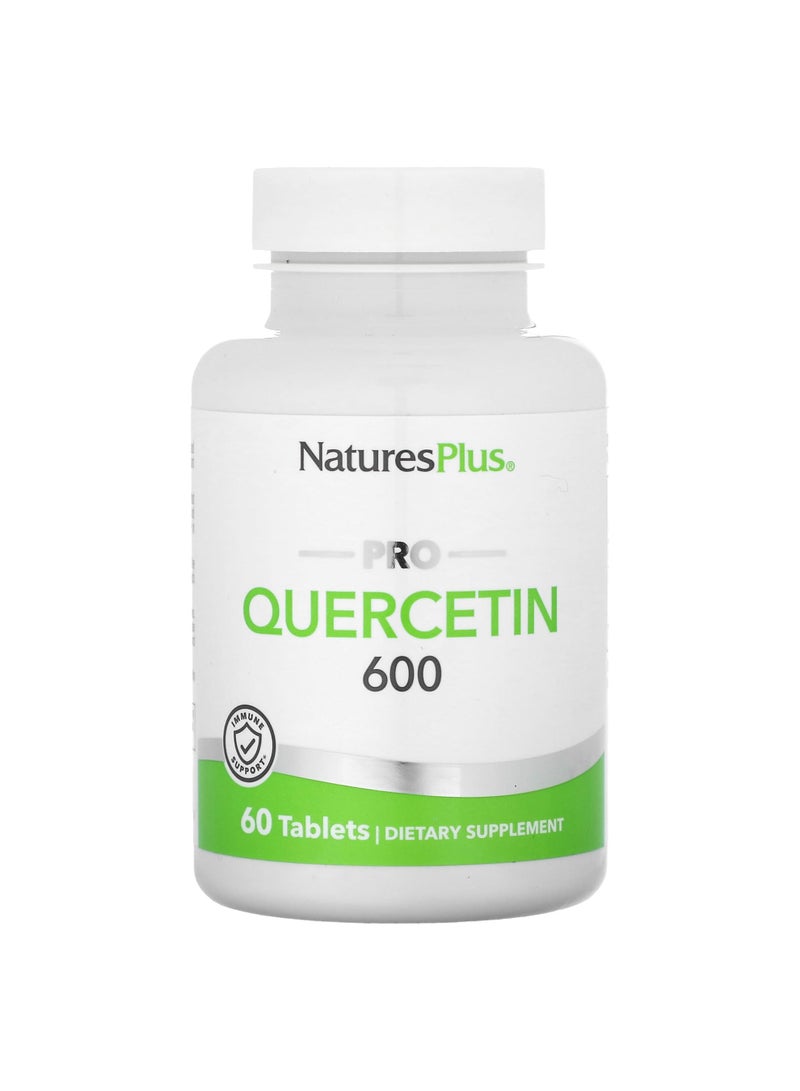 NaturesPlus Pro Quercetin 600, 60 Tablets (600 mg per Tablet)