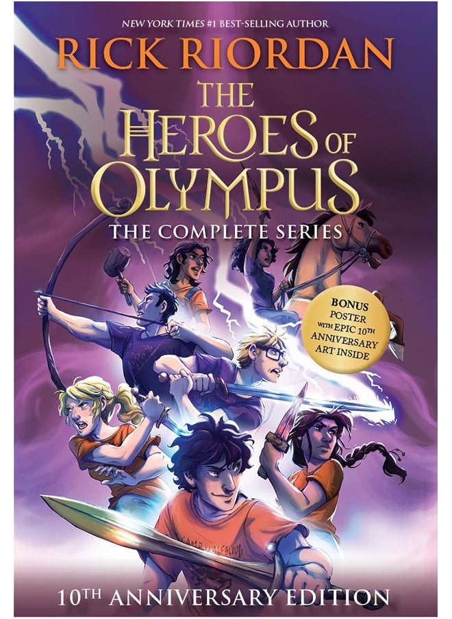 Heroes of Olympus Paperback Boxed Set, The-10th Anniversary Edition (The Heroes of Olympus) 