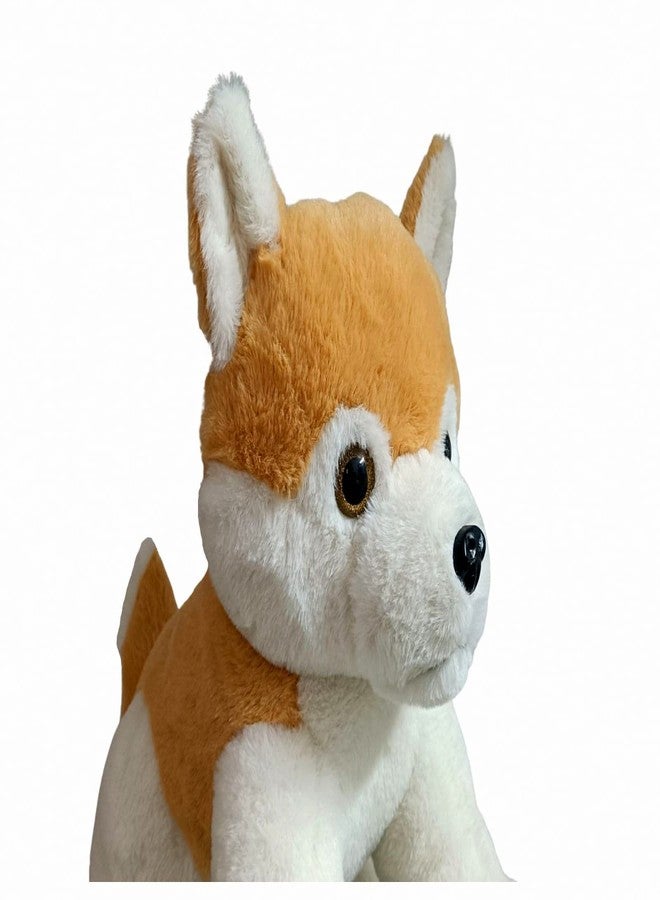 Stuff Tree Husky Dog Brown 30 cm Gift for Kids Girls Boys. - Image 3