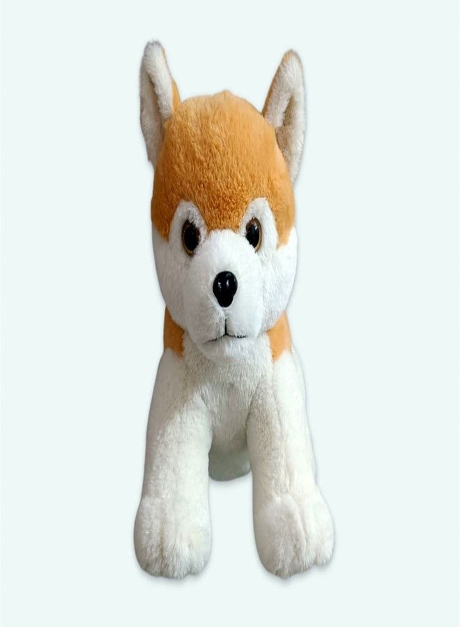 Stuff Tree Husky Dog Brown 30 cm Gift for Kids Girls Boys. - Image 1