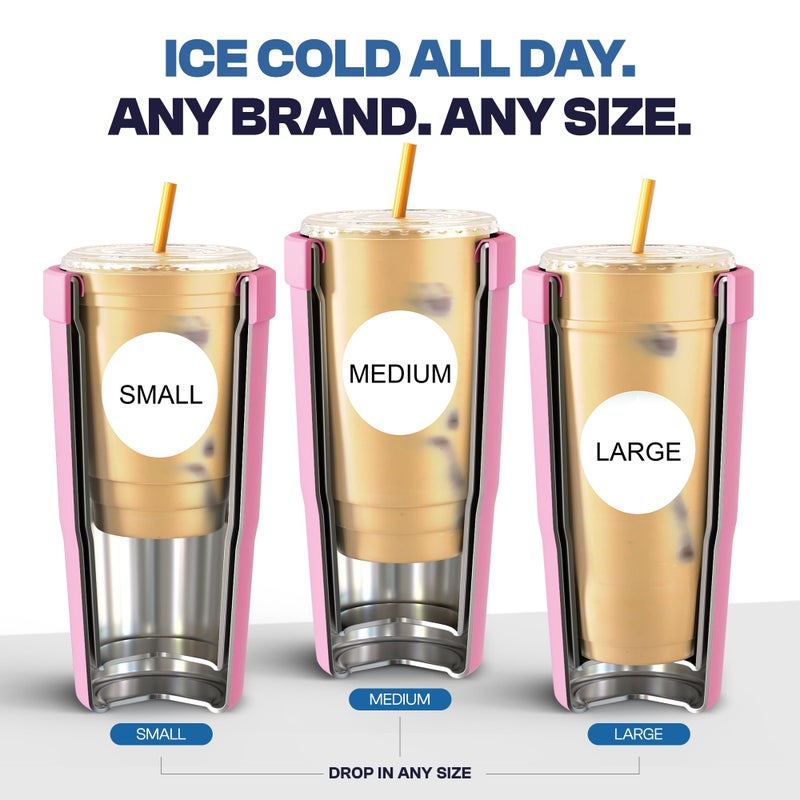Frost Buddy Togo Buddy 30 oz Stainless Steel Vacuum Insulated Tumbler To Go Coffee Cup â€“ Iced Coffee Cups, Iced Coffee Sleeve, Travel Mug, Thermal Cup for Hot & Cold Drinks, Dunkin Cup (Rocky Top) - Image 5