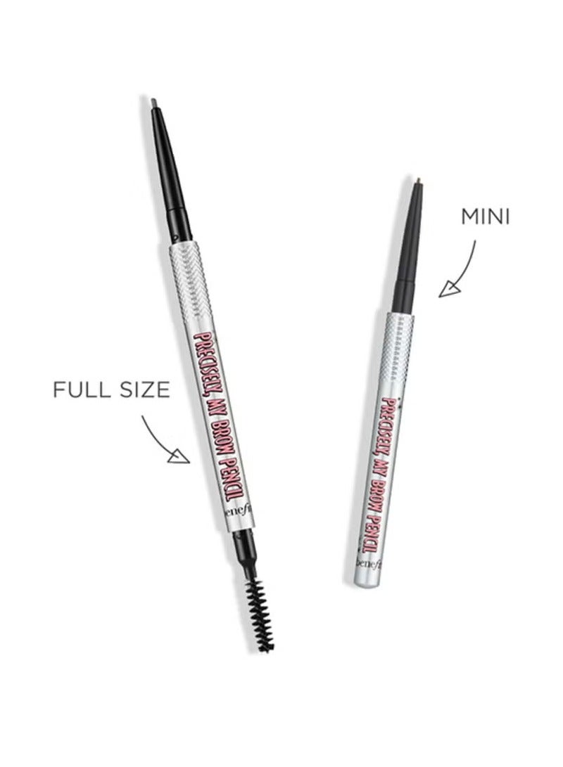 benefit Precisely My Brow Pencil Ultra Fine Shape & Define Mini Shade 2.75 Warm Auburn - Image 2