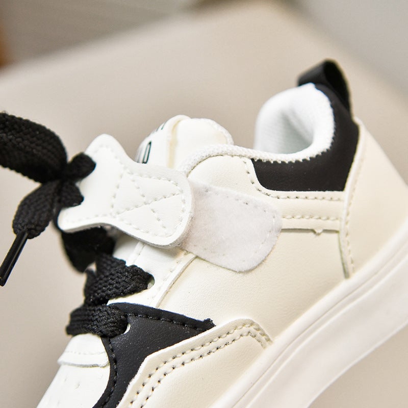Children'S Shoes Boys White Shoes Girls' Sneakers 2025 New Arrival School White Shoes Casual Shoes Baby Shoes - Image 5