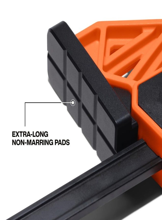 Klein Tools 47550 Speed-Klamp 6-Inch, Clamp/Spreader 2-Pack, 150-Pound Clamping Force, One-Handed-Operation for Woodworking and Metal Projects - Image 5