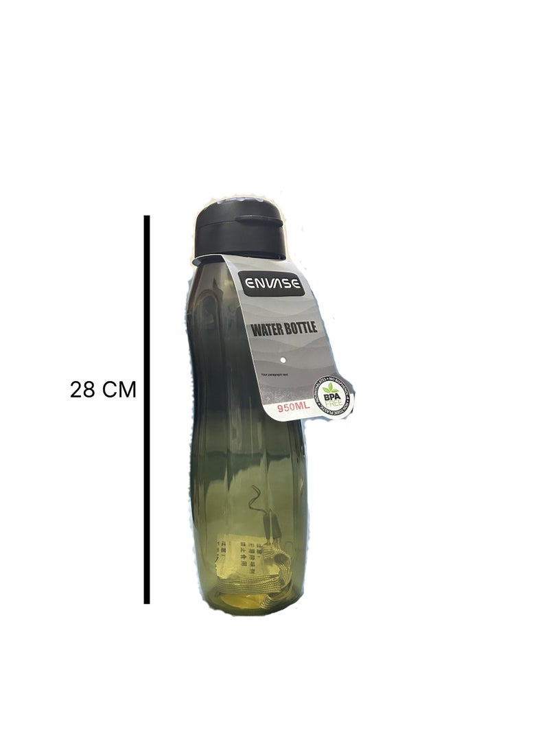 زجاجة مياه Envase خالية من مادة BPA، مناسبة للصالات الرياضية والأنشطة الرياضية، سعة 950 مل - Image 1