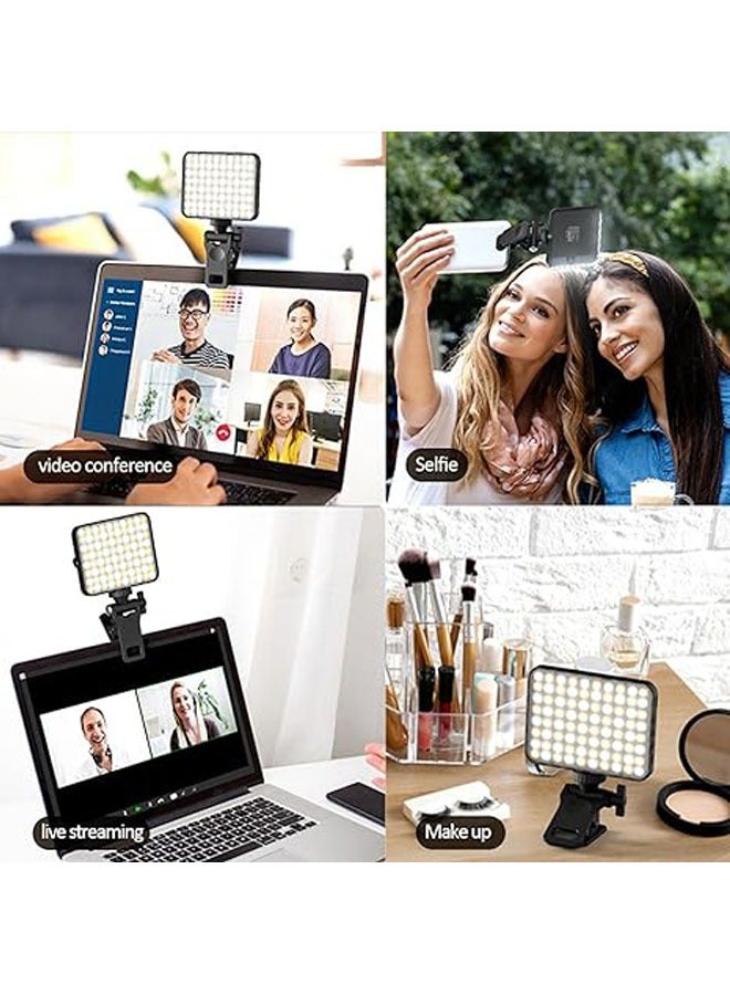 General Selfie Light, 3 Light Modes, Clip-On Light, 2000mAh Phone Light, Rechargeable Phone Light, Portable Clip-On Light, Adjustable Phone Selfie Light, Selfie Light Kit  - Image 4