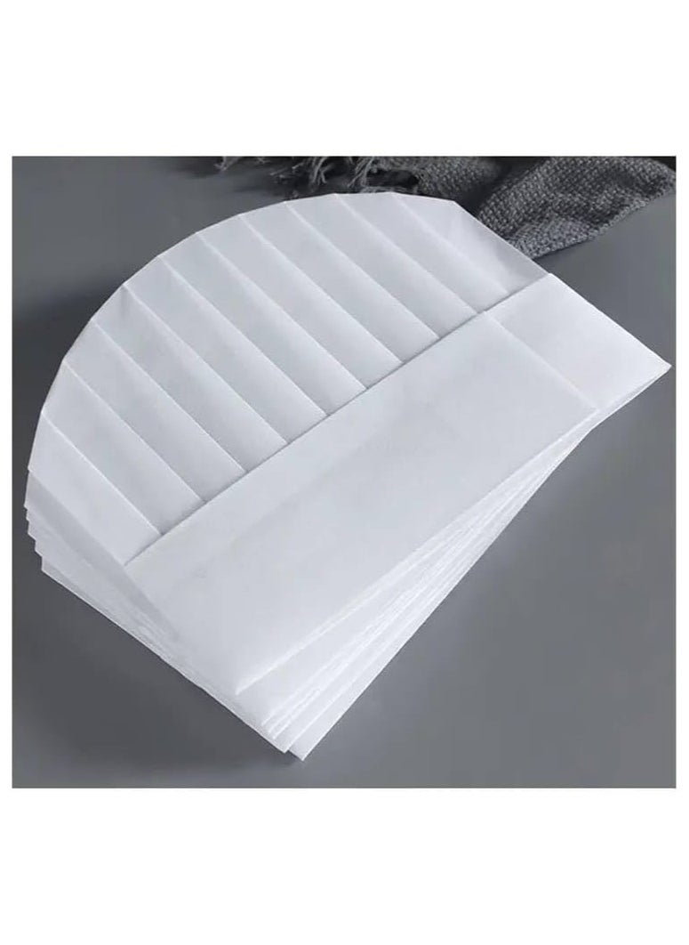 Generic 2 Pieces Chef Hats Non-Woven Paper Fiber for Adults and Kids  - Image 2