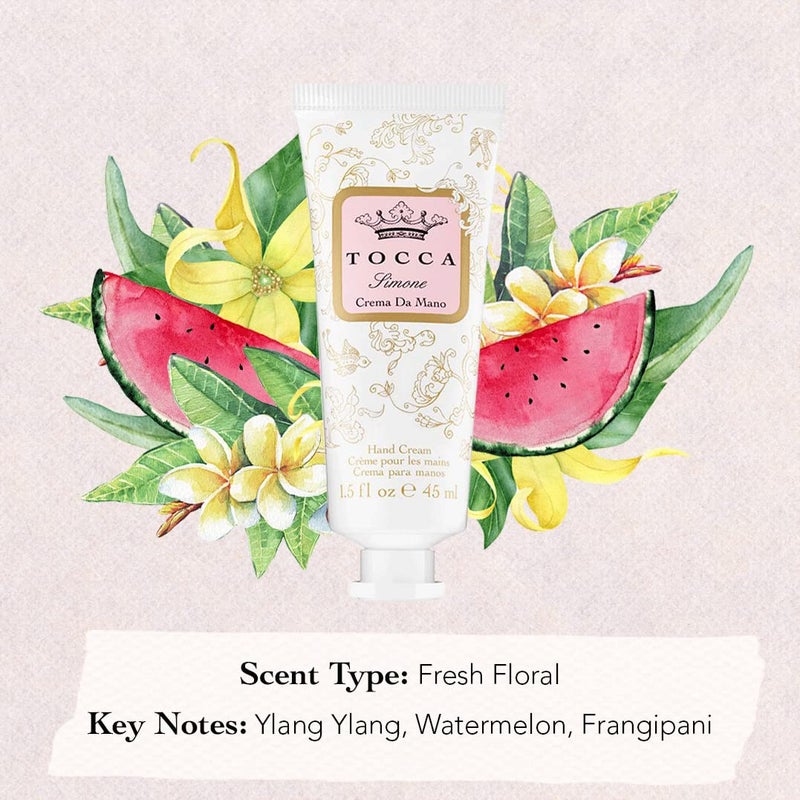 Tocca Crema de Mano Luxe, Simone Hand Cream, 4 oz - Fresh Floral - Breezy, Sparkling, Radiant - Moisturizing, Quick Absorbing - Image 4