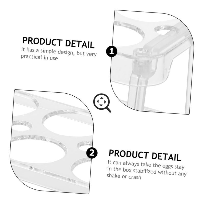 Stackable Refrigerator Storage Containers Transparent Kitchen Organizer 22 3X16 2X10 1CM - Image 4