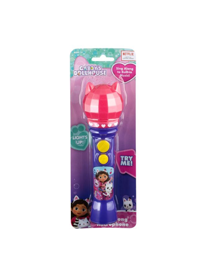 eKids KIDdesigns Gabby's Dollhouse Sing Along Microphone for Kids - Image 4