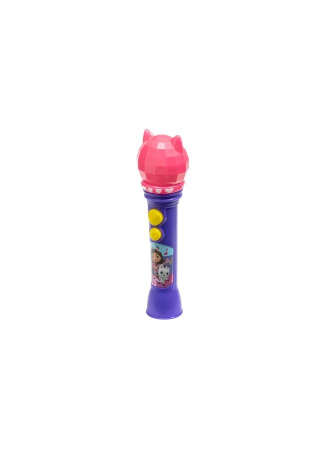 eKids KIDdesigns Gabby's Dollhouse Sing Along Microphone for Kids - Image 2