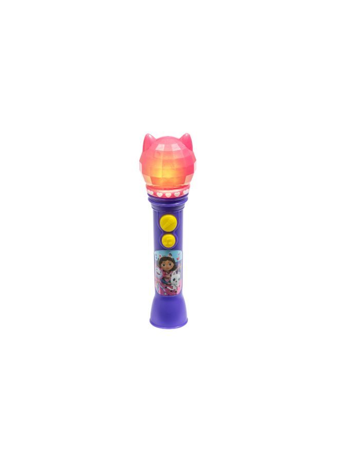 eKids KIDdesigns Gabby's Dollhouse Sing Along Microphone for Kids - Image 1