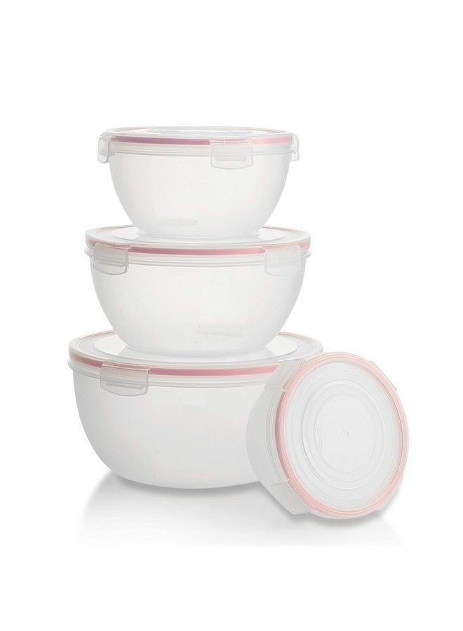 komax Biokips Mixing Bowls With Lids Set Multiuse Stackable Airtight Food Storage Containers Bpafree Salad Bowls With Lids Microwave & Dishwasher Safe Meal Prep Container Set Of 4 - Image 5