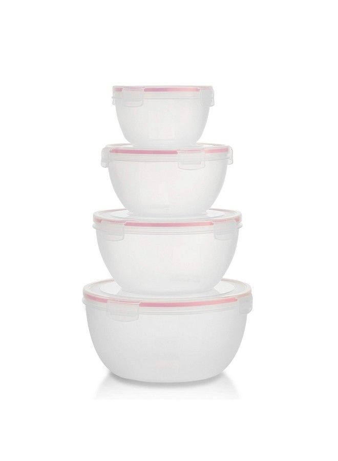 komax Biokips Mixing Bowls With Lids Set Multiuse Stackable Airtight Food Storage Containers Bpafree Salad Bowls With Lids Microwave & Dishwasher Safe Meal Prep Container Set Of 4 - Image 4