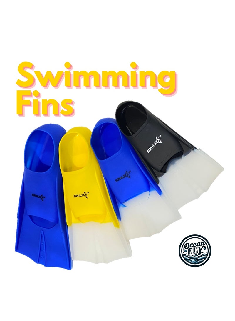 oakura Sailto Swim Training Fins – Premium Silicone Fins For Kids, Teens, And Adults – Perfect For Enhanced Swimming Performance! - Image 3