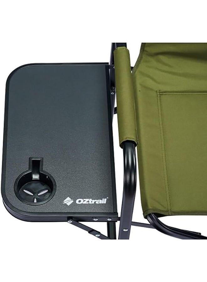 OZTrail Directors Classic w side Table - Image 2