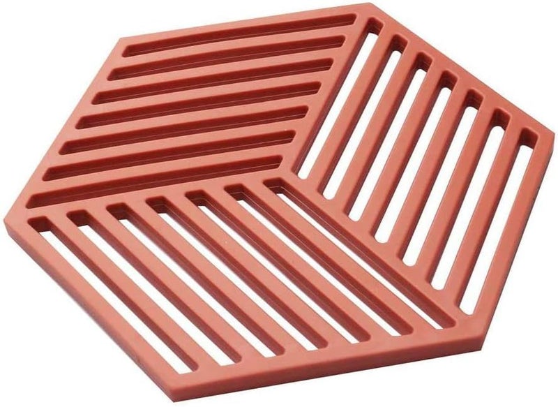 Potency Silicone Trivet Mats, Silicone Coasters Insulation Pad for Hot Pots, Pans, Dishes, Cups, Set of 4 (Mix Color & Pattern) - Image 2