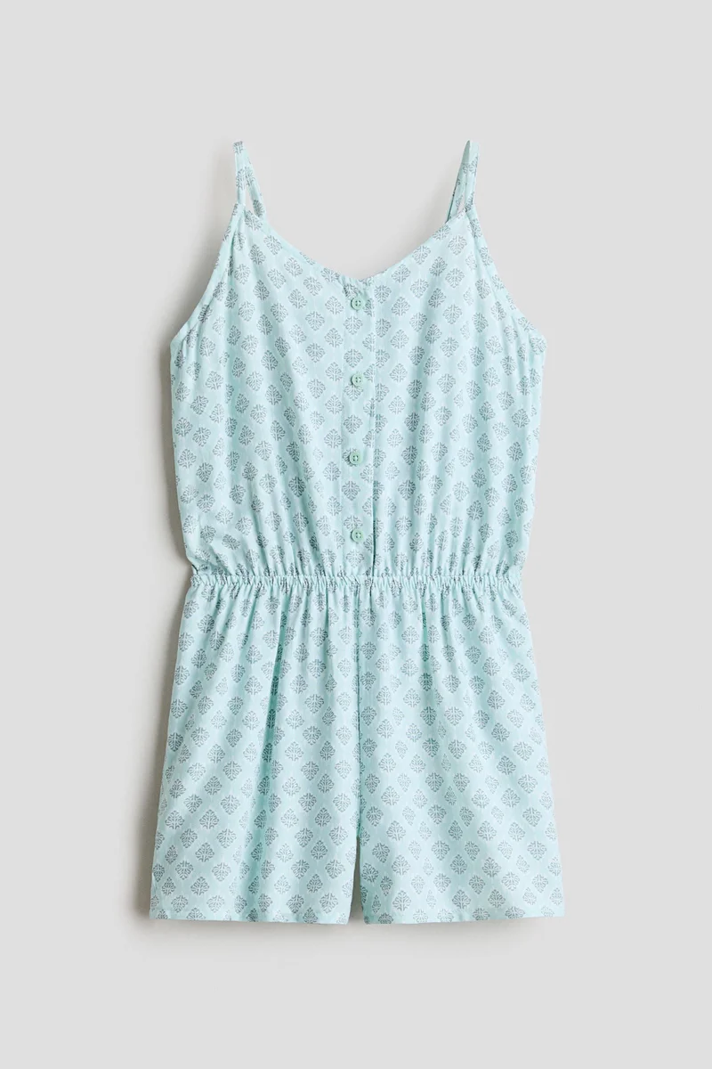 H&M Printed viscose jumpsuit