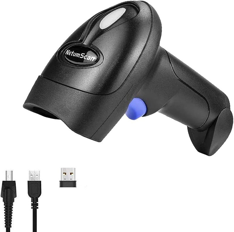 NetumScan Wireless 2D Barcode Scanner - Handheld Bar Code Reader Scan QR PDF417 DataMatrix Maxicode for PC Computer NSL8 - Image 1