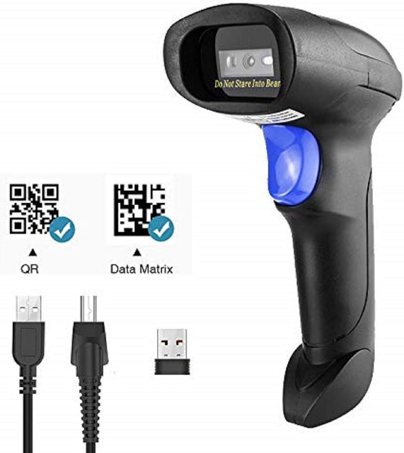 NetumScan Wireless 2D Barcode Scanner - Handheld Bar Code Reader Scan QR PDF417 DataMatrix Maxicode for PC Computer NSL8 - Image 5