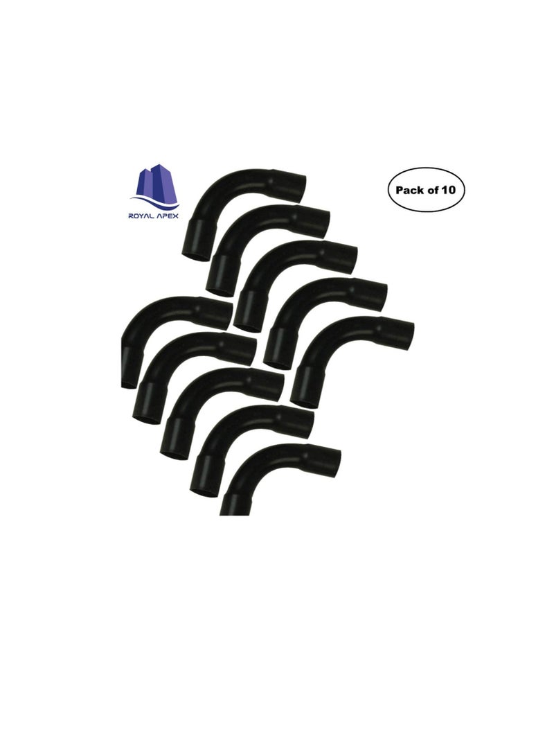 PVC Electrical Conduit Pipe & Fittings for Indoor and Outdoor Electrical Wiring and Cabling (Pack of 10) (20mm, Bend) - Image 3