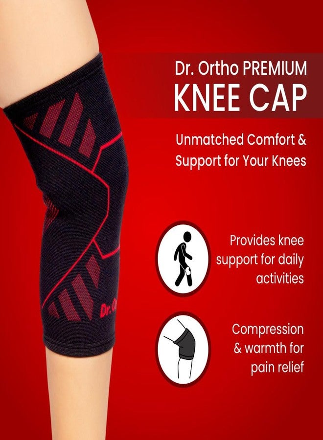 Dr. Ortho Dr.Ortho Premium Knee Cap, Knee Brace, Knee Support For Knee Pain Relief, Knee Pad Leg Sleeves, Knee Support For Men and Women - XL - Image 3