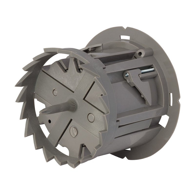 Southwire -MSBST250 Fixture and Ceiling Electrical Box Smart Box Shark Tooth with Hole Saw - Image 1